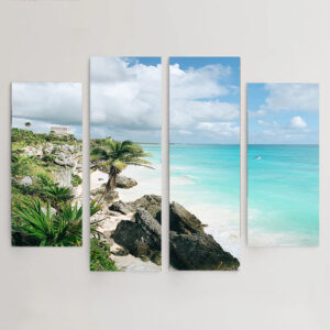4pcs beach
